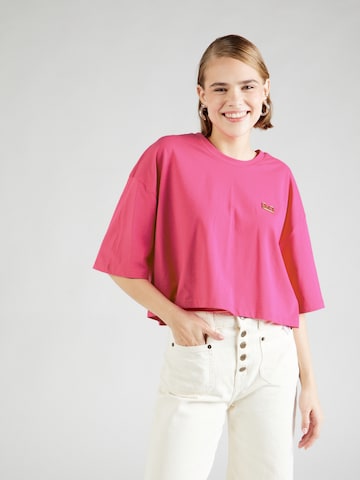 19V69 ITALIA Shirt 'BABY' in Roze: voorkant