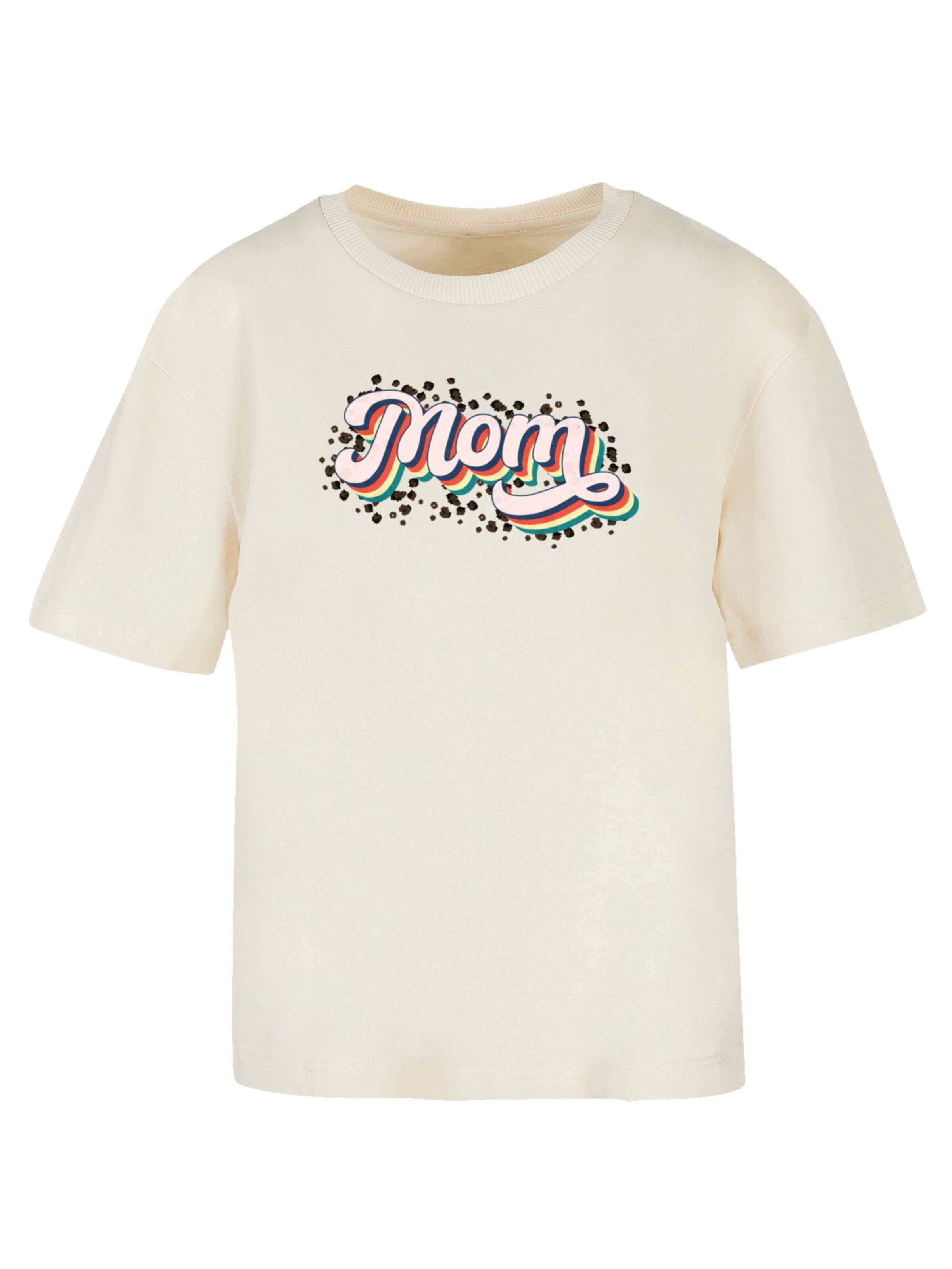 T-shirt F4NT4STIC en beige : devant