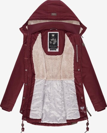 Ragwear Winterjacke in Rot