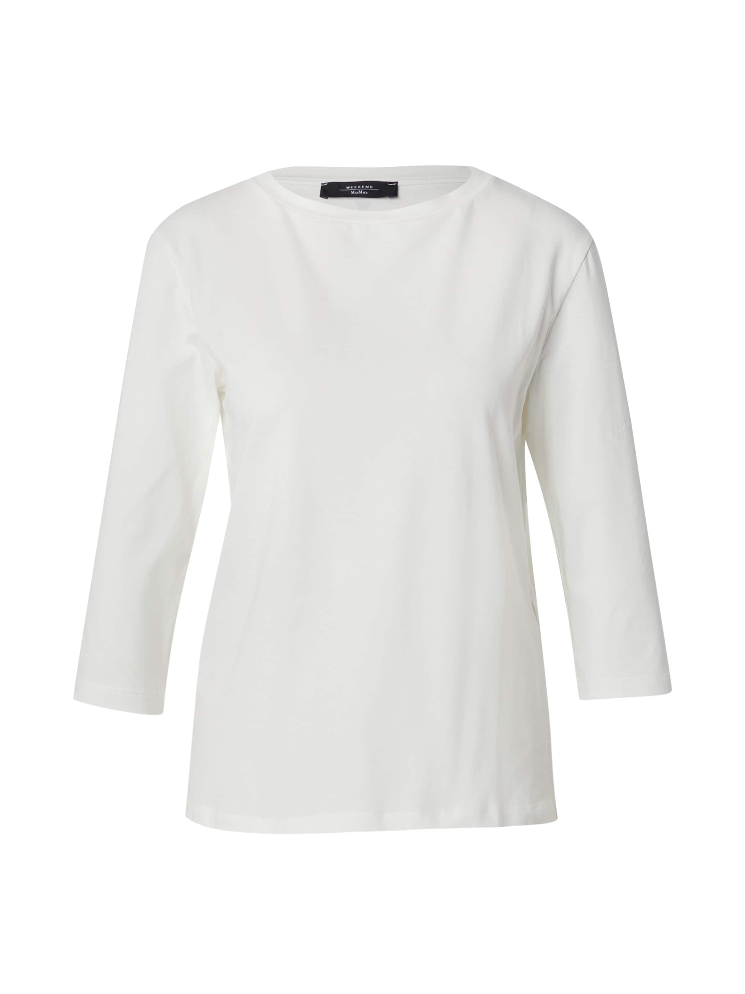 T-shirt 'MULTIA' Weekend Max Mara en blanc : devant