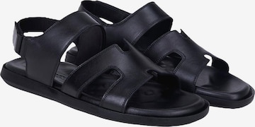 Desa - Sandalias 'Sandalen' en negro: frente