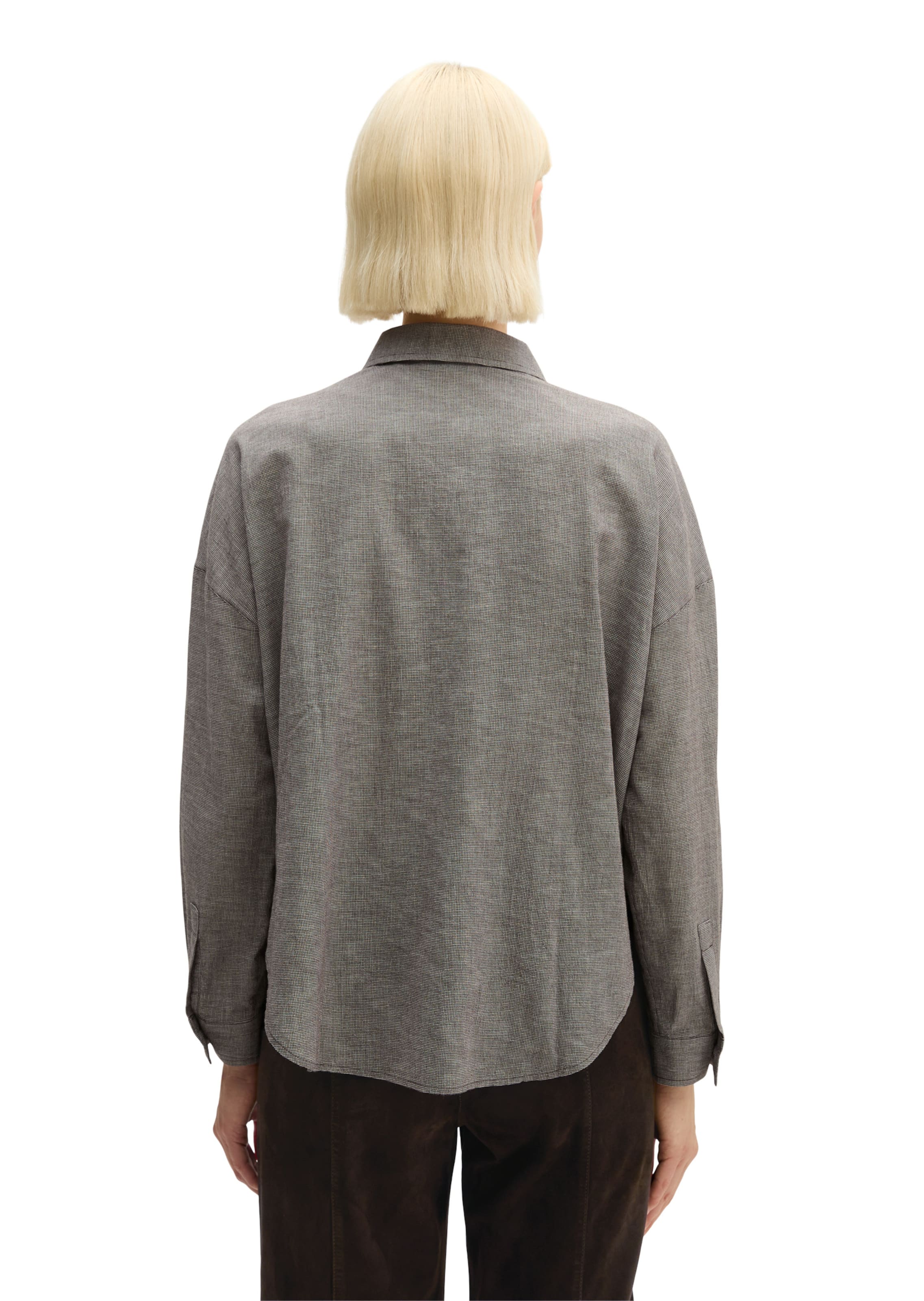 Marc O'Polo Blouse in Bruin: terug