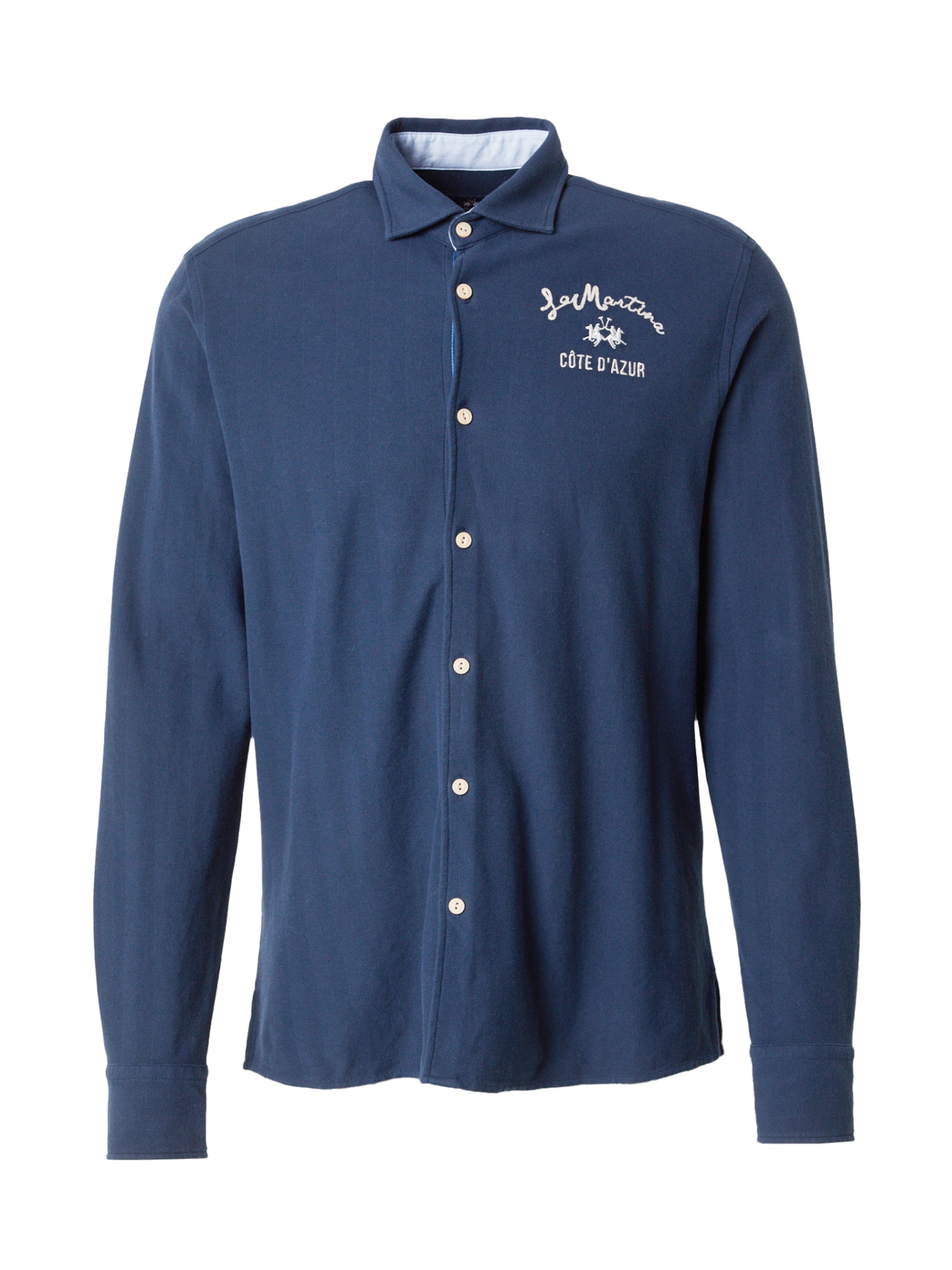 La Martina Tavaline suurus Triiksärk, värv sinine: eest vaates