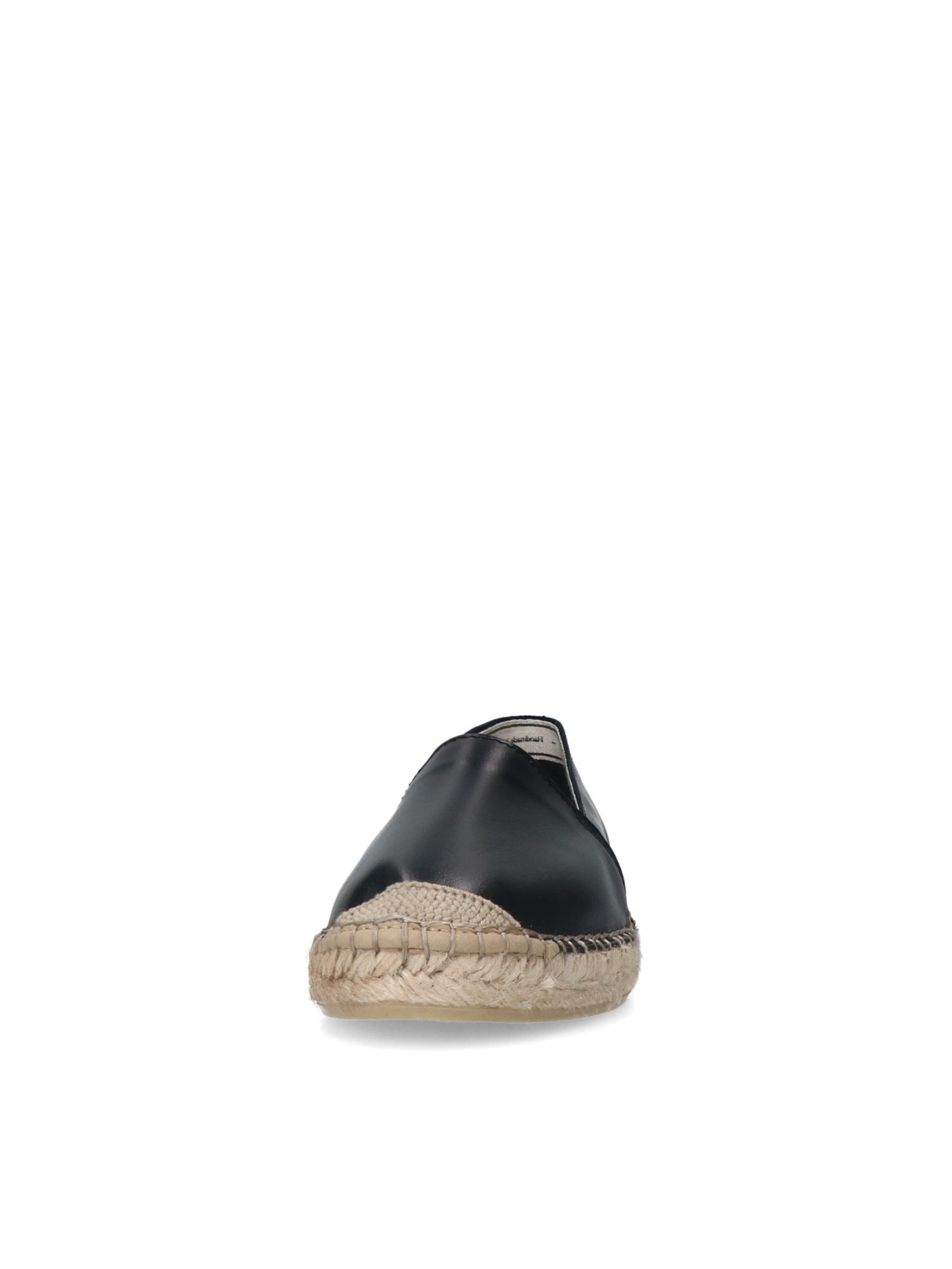 MANFIELD Espadrilles in Black
