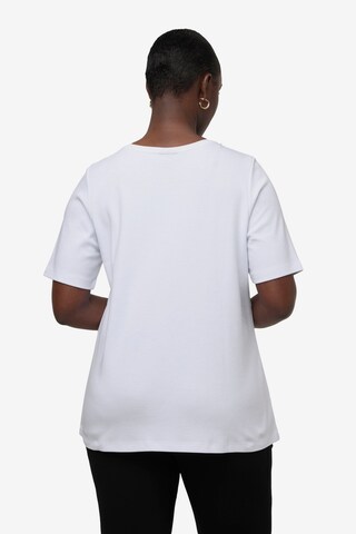 T-shirt Ulla Popken en blanc