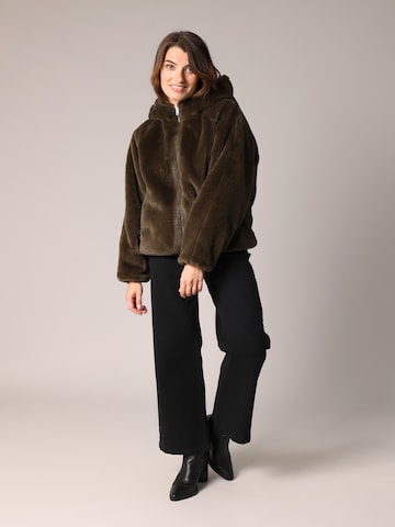 Deeluxe Winterjas ' ISSIA ' in Groen