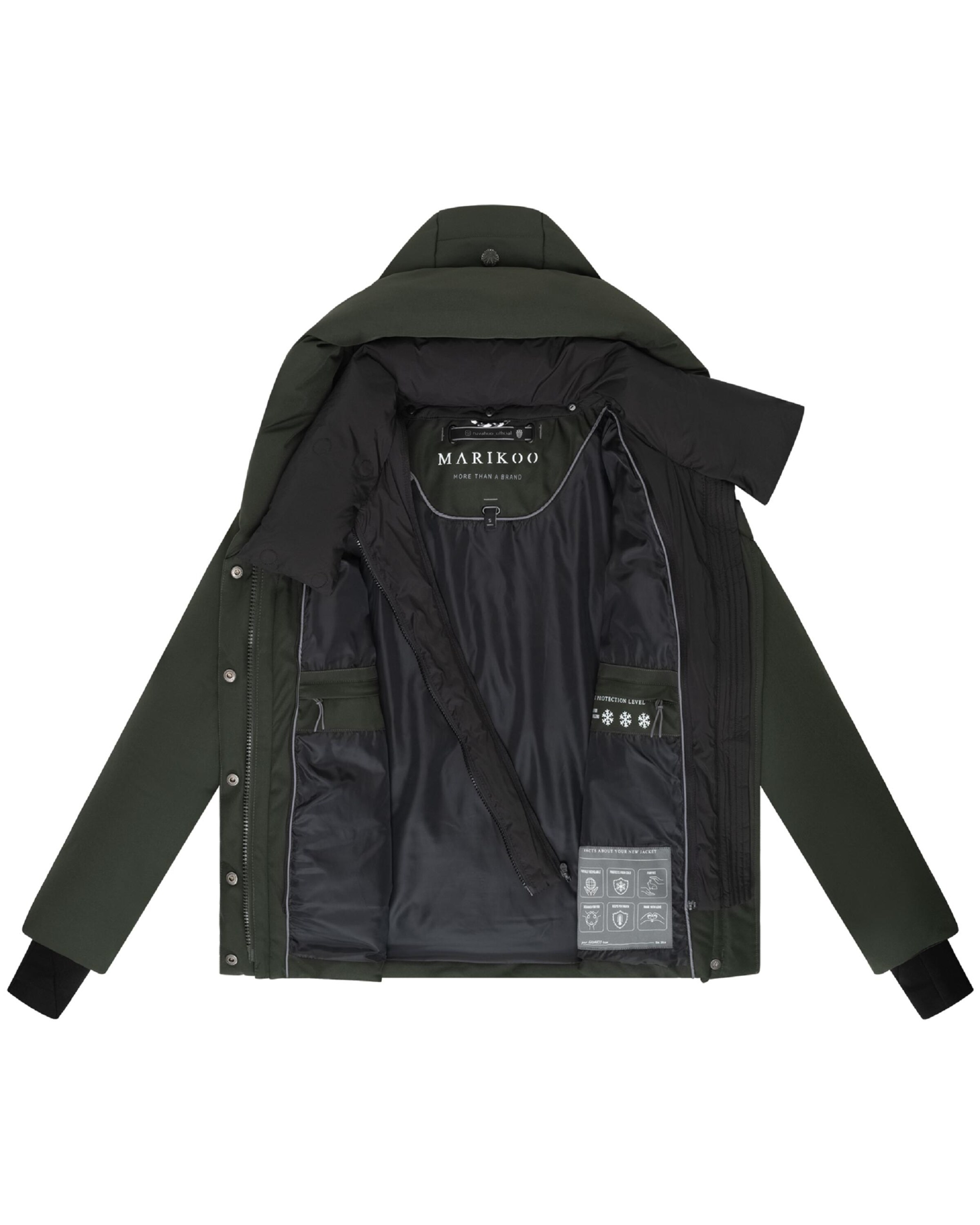 MARIKOO Зимно яке в зелено