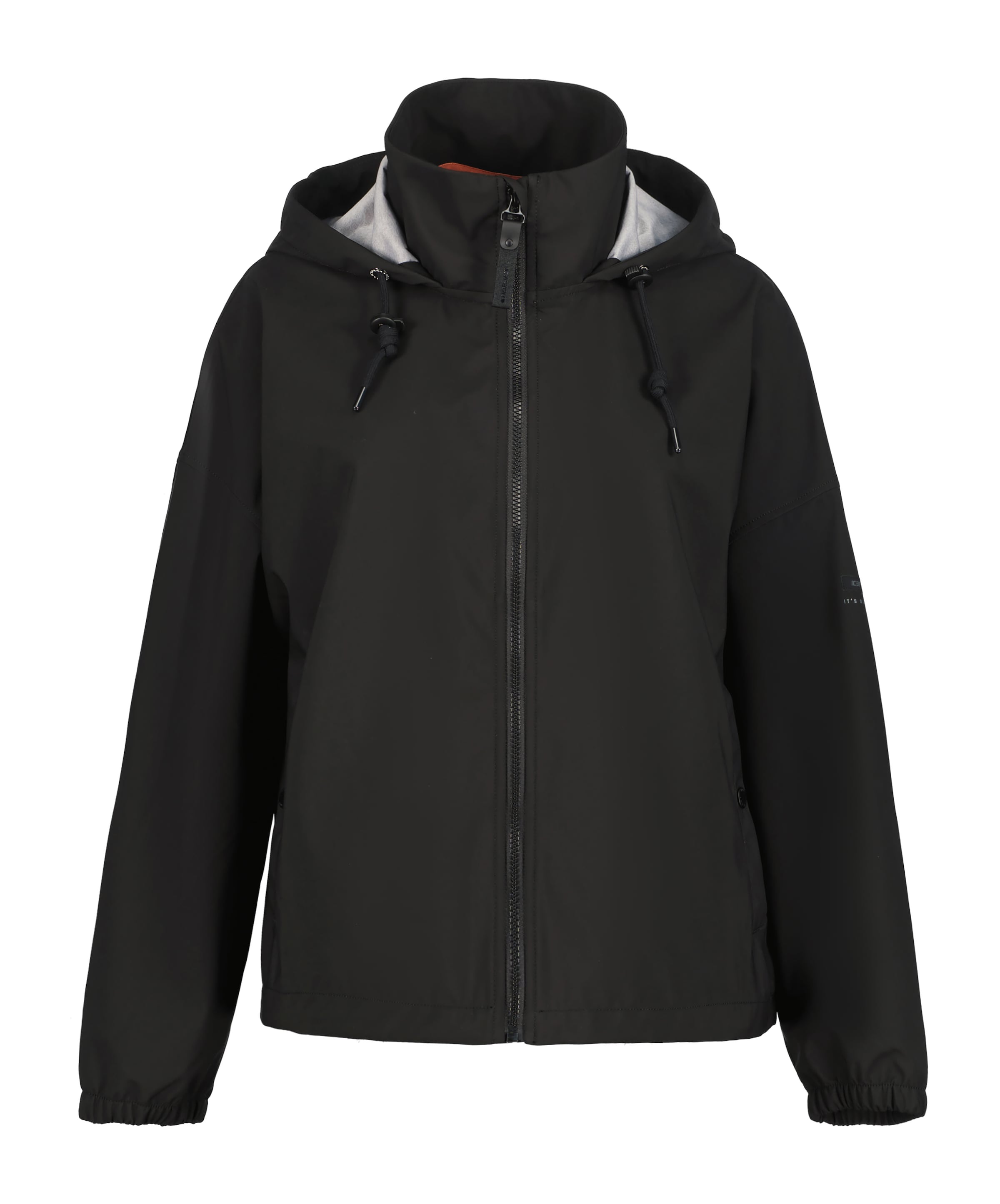 ICEPEAK Outdoor Jacket 'Adriam' in Black: front