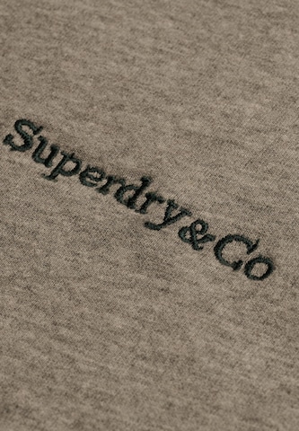 T-Shirt 'Essential Company' Superdry & Co en gris