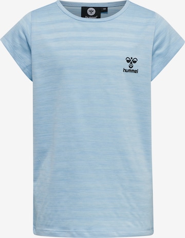 Hummel Shirt 'SUTKIN' in Blauw: voorkant