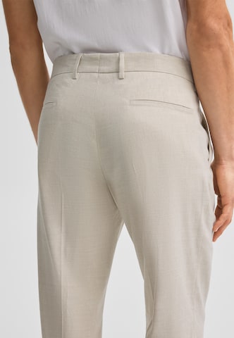 STRELLSON Regular Bügelfaltenhose 'Tomeo' in Beige
