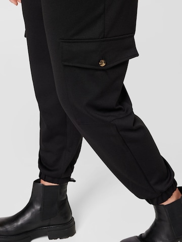 Zizzi Tapered Cargo trousers 'DAKOTA' in Black