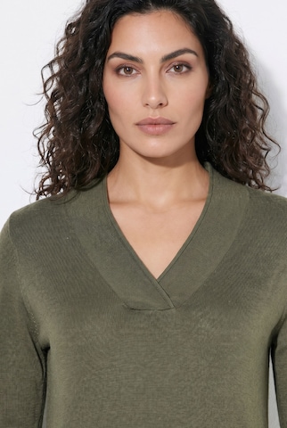 Ulla Popken Kleid in Grün