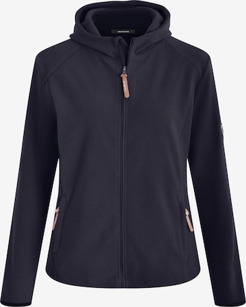 Navigazione Fleece jas in Blauw: voorkant