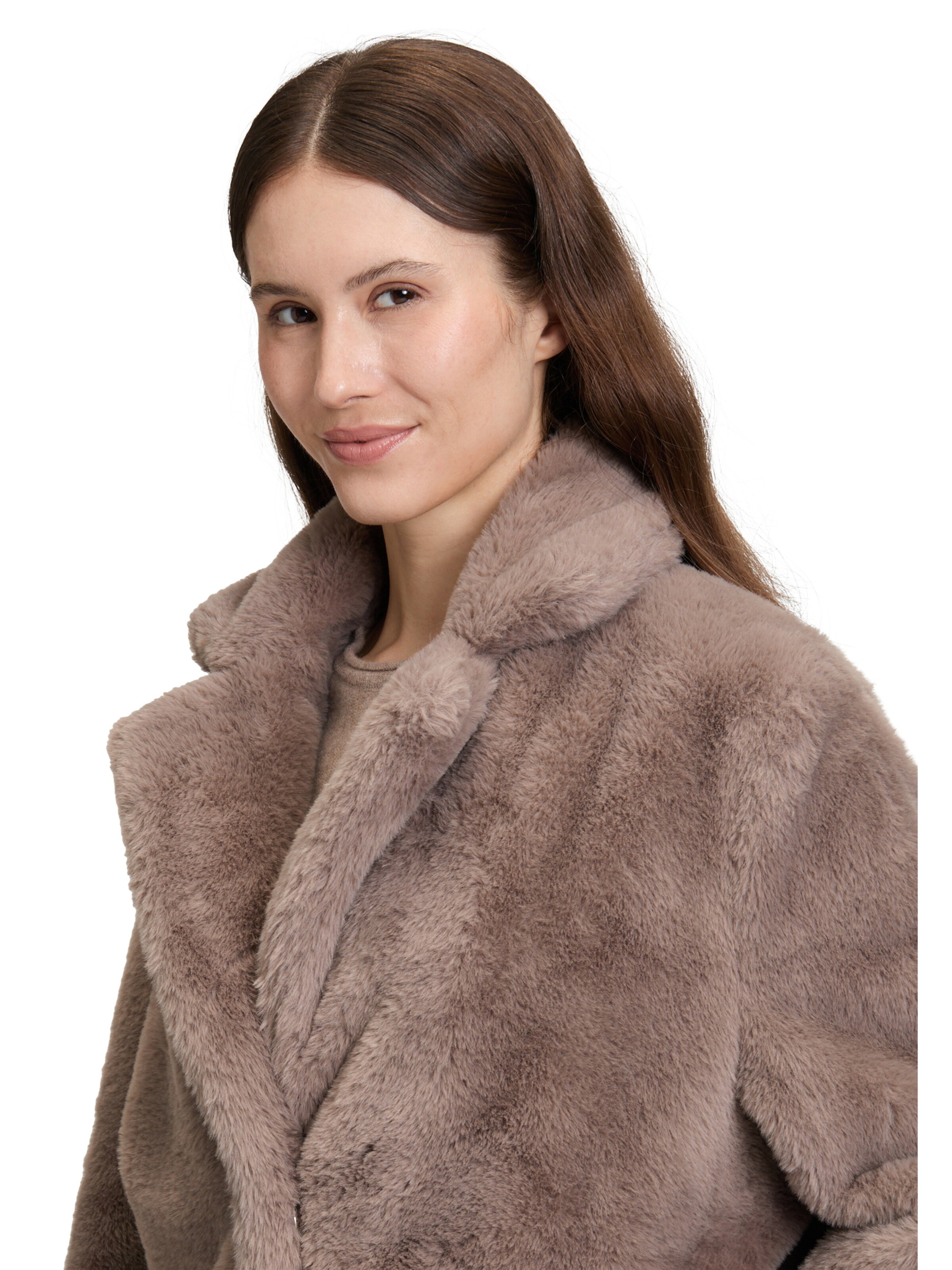 Cartoon Wintermantel in Grijs