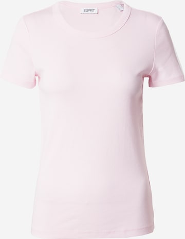 T-shirt ESPRIT en rose : devant