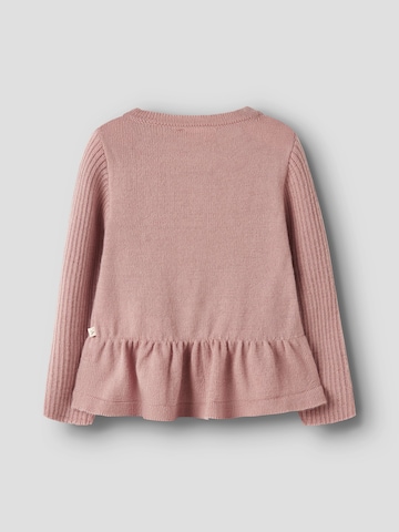 Lil'Atelier Cardigan i pink