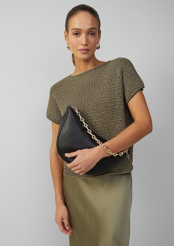 Sac bandoulière s.Oliver en noir : devant