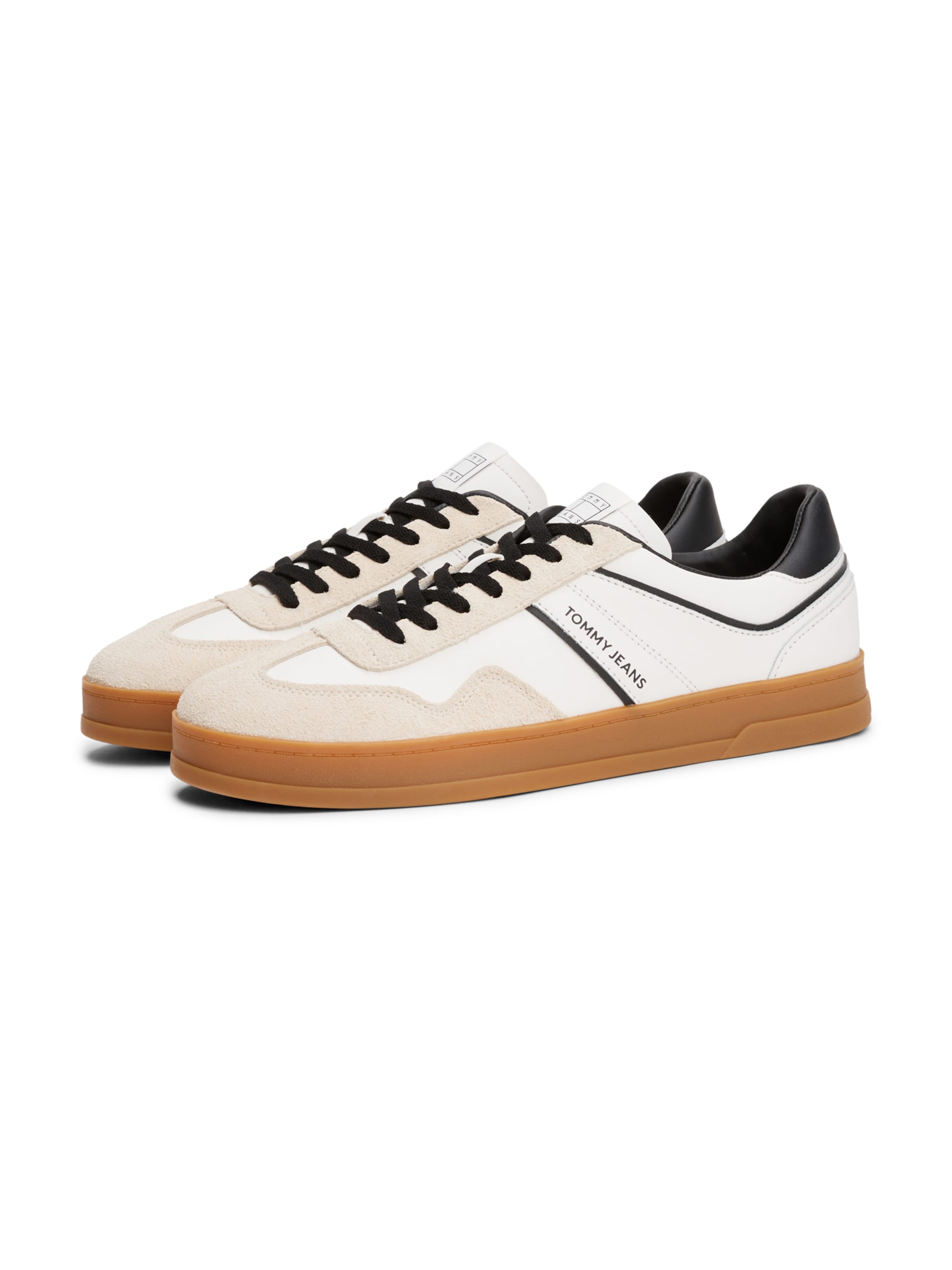 Tommy Jeans Σνίκερ χαμηλό 'THE GREENWICH' σε μπεζ