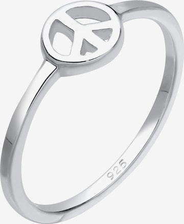 Bague ELLI en argent : devant