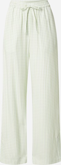 Esmé Studios Trousers 'Della' in Light green / White, Item view