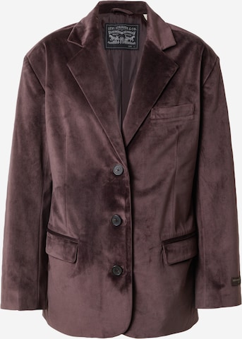 Blazer 'Drama Club XL Blazer' LEVI'S ® en marron : devant