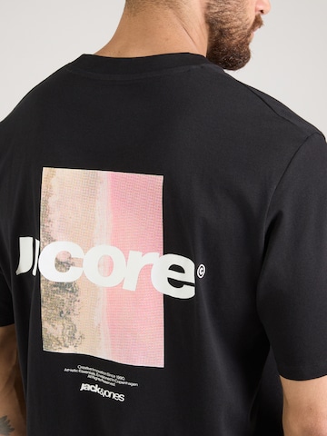 T-Shirt 'JCOCLUB BACK PHOTO' JACK & JONES en noir