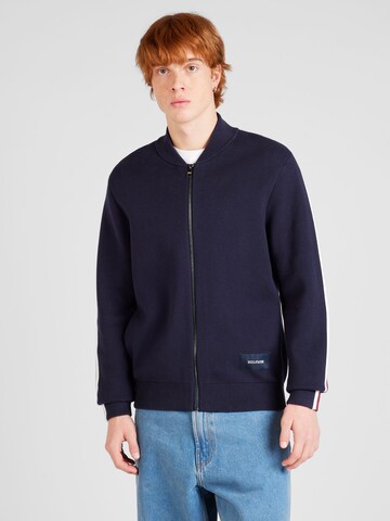 TOMMY HILFIGER Strickjacke in Blau: Vorderseite