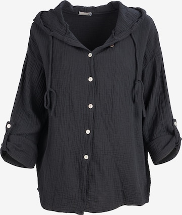 Seasons of April Bluse 'Camila' in Schwarz: Vorderseite
