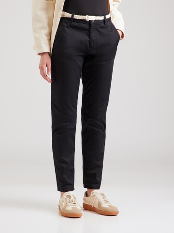 s.Oliver Конический (Tapered) Штаны в Черный: спереди