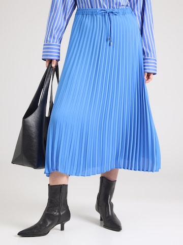 Gonna di COMMA in blu: frontale