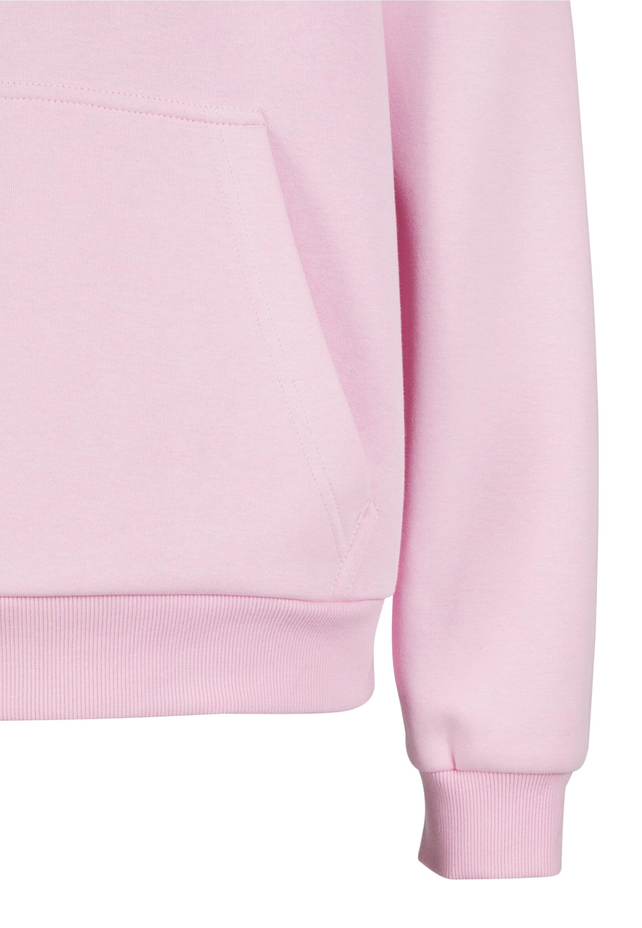Sweat-shirt 'Fluffy' Urban Classics en rose