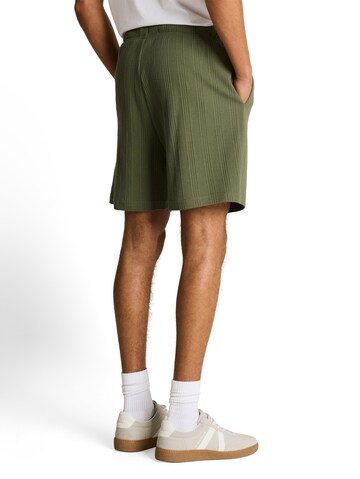 TOM TAILOR DENIM Regular Hose in Grün