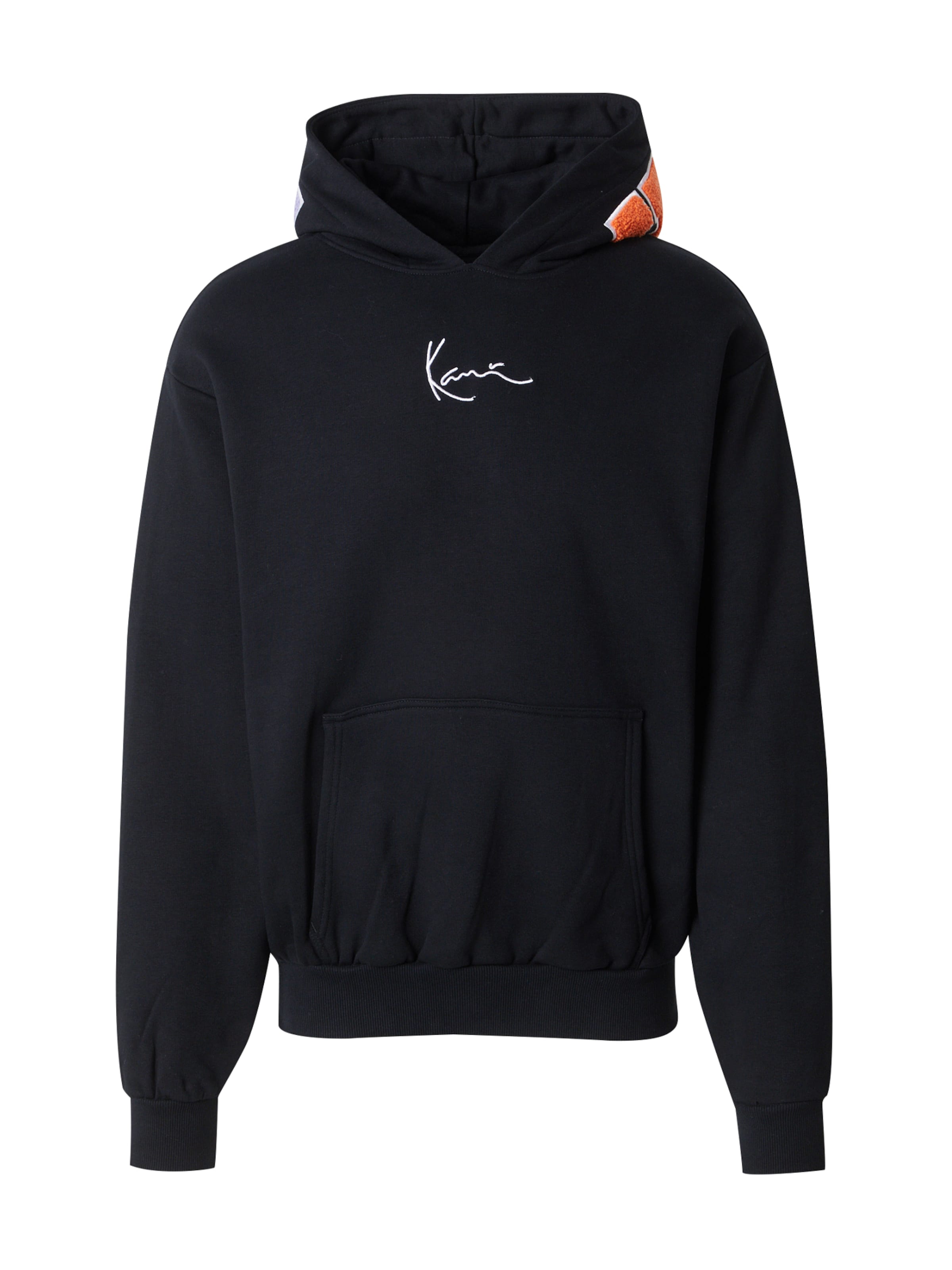 Karl Kani Sweatshirt in Schwarz: Vorderseite