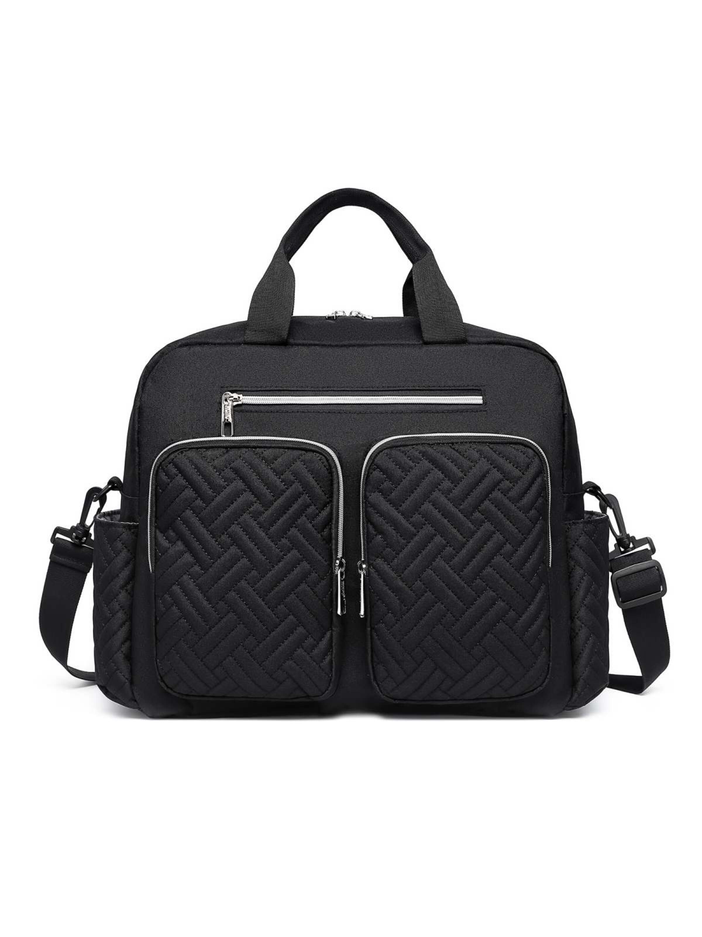 Kono Weekender in Black: front