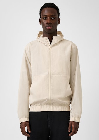 QS Between-season jacket in Beige: front