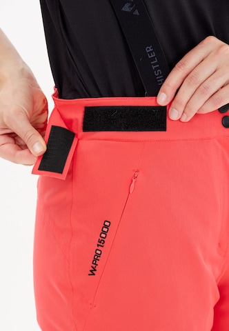 Whistler Regular Skihose 'YARRA' in Pink