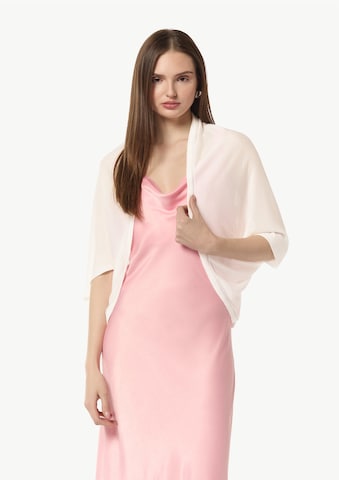 COMMA Bolero in White: front
