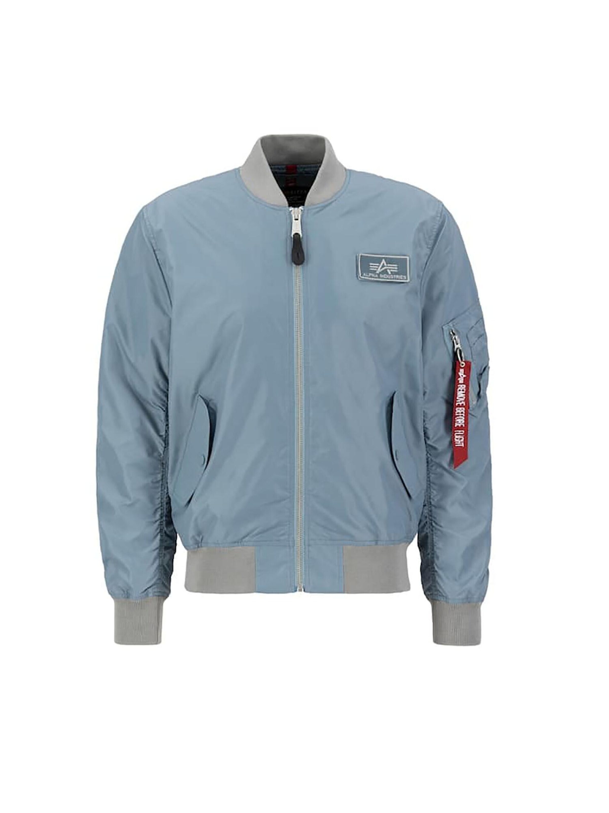 ALPHA INDUSTRIES Between-Season Jacket 'MA-1 TTC' in Blue: front