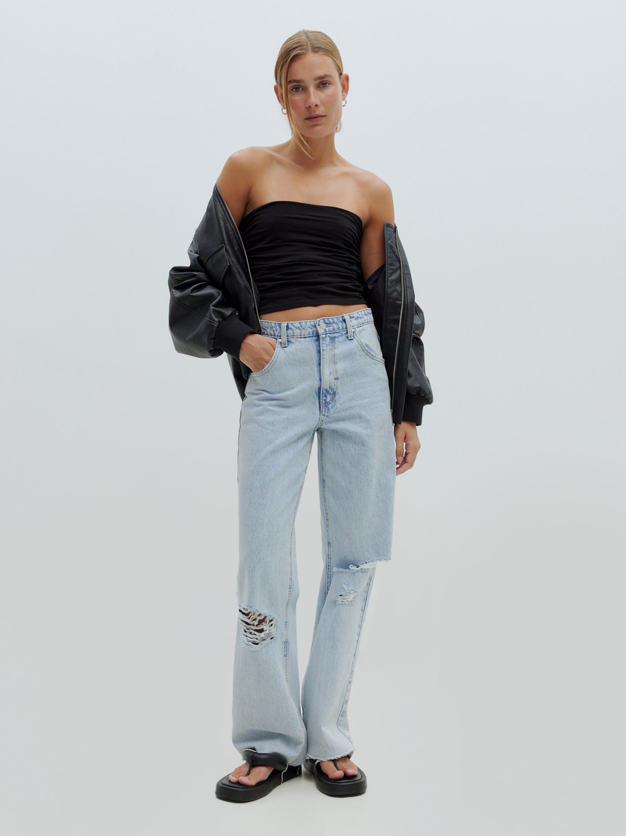 EDITED Producten Top 'Severina' Zwart