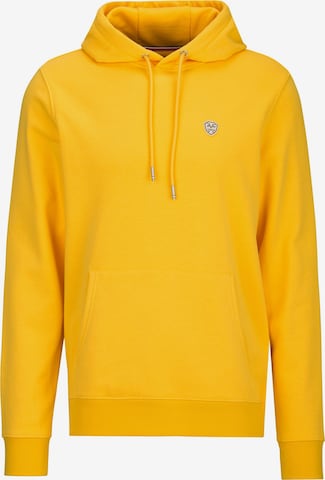 19V69 ITALIA Sweatshirt 'Matteo' in Geel: voorkant