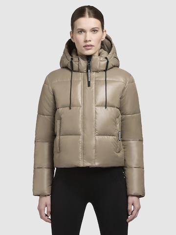 khujo Talvitakki ' STINE2' värissä beige: etupuoli