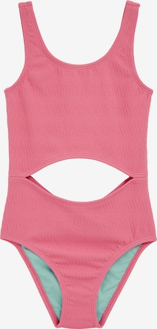 WE Fashion Uimapuku värissä vaaleanpunainen: etupuoli