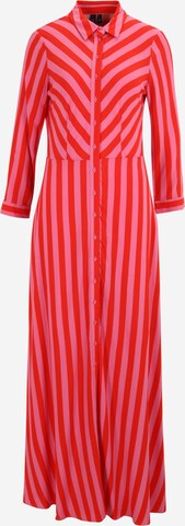 Y.A.S Tall Košeľové šaty 'SAVANNA' - Červená: predná strana