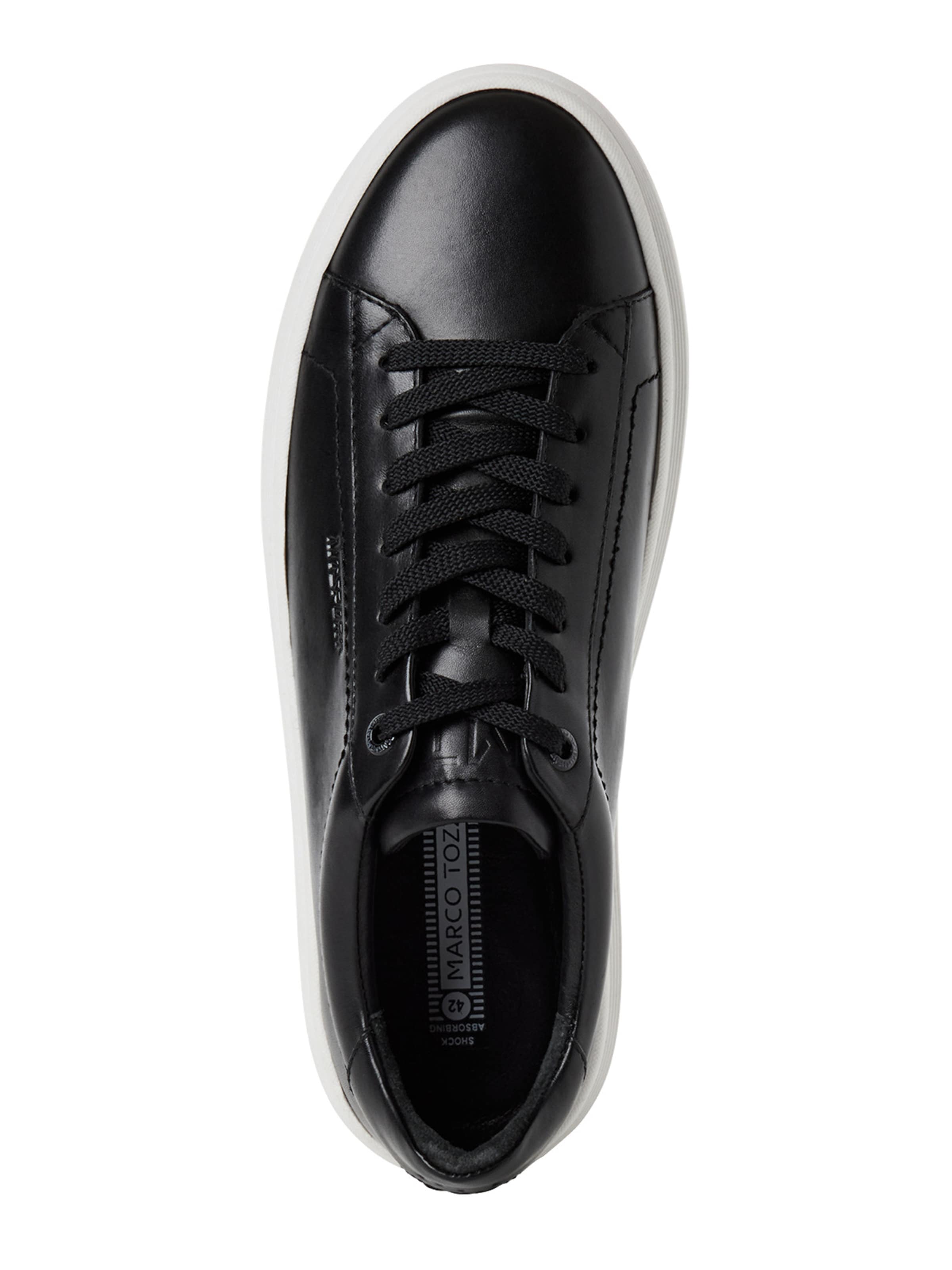 melns MARCO TOZZI Zemie brīvā laika apavi