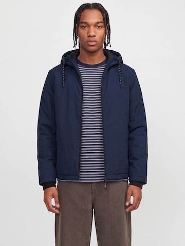 JACK & JONES - Chaqueta de entretiempo 'JCOFUSION' en azul: frente
