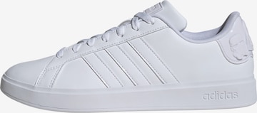 ADIDAS SPORTSWEAR - Zapatillas deportivas bajas 'Star Wars Grand Court' en blanco: frente