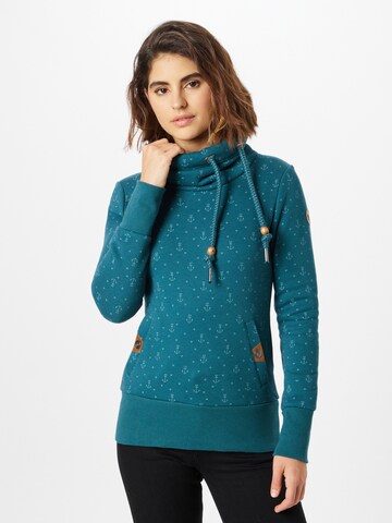 Ragwear Sweatshirt 'RYLIE MARINA' in Green: front