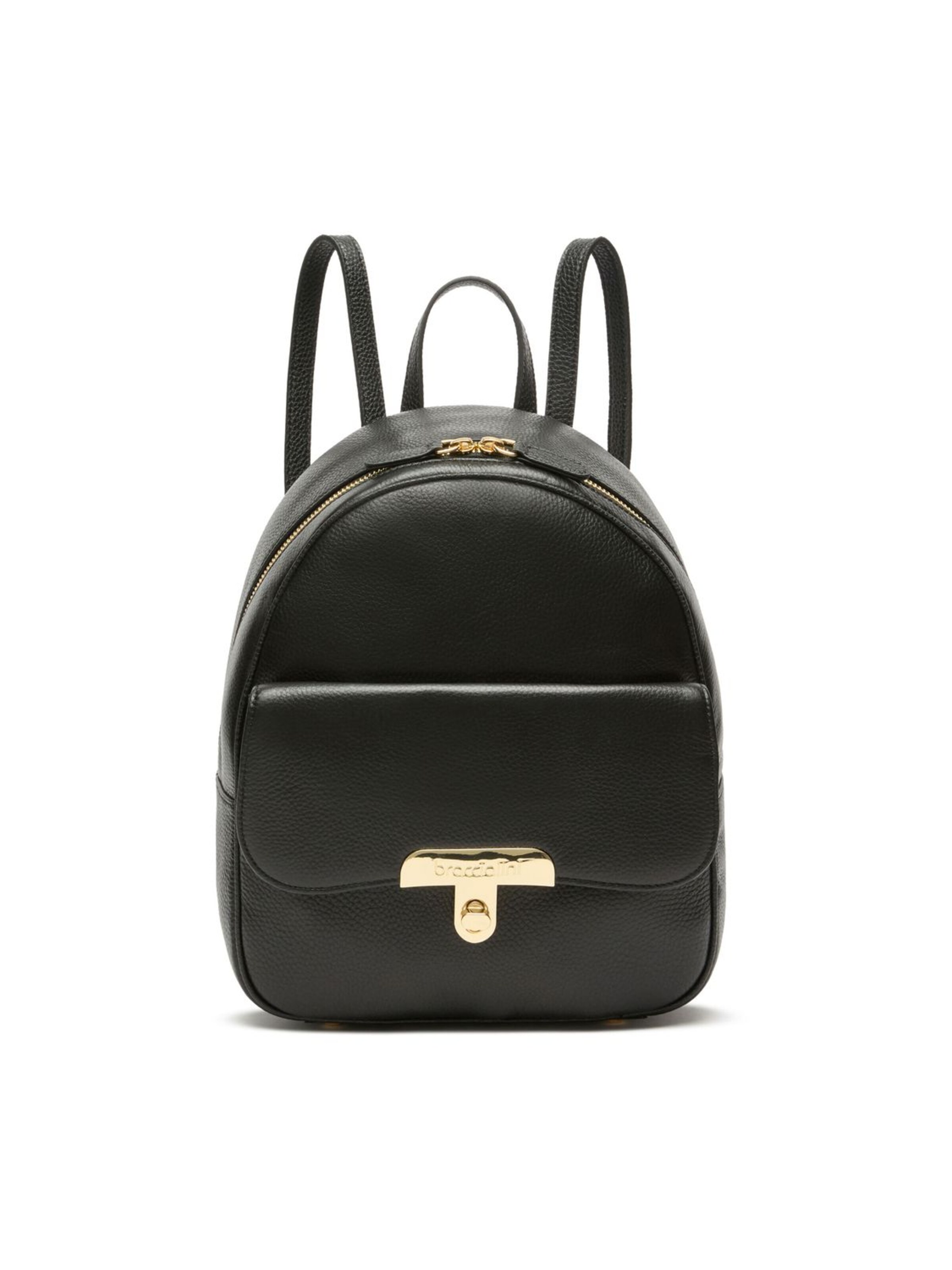 Braccialini Rucksack 'Michelle'‌‌‌‌‌‌‌ in Schwarz: Vorderseite