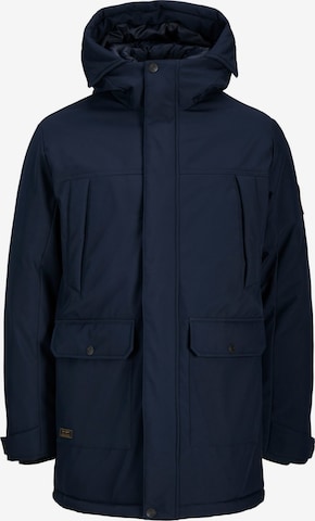 JACK & JONES Overgangsparka i blå: forside